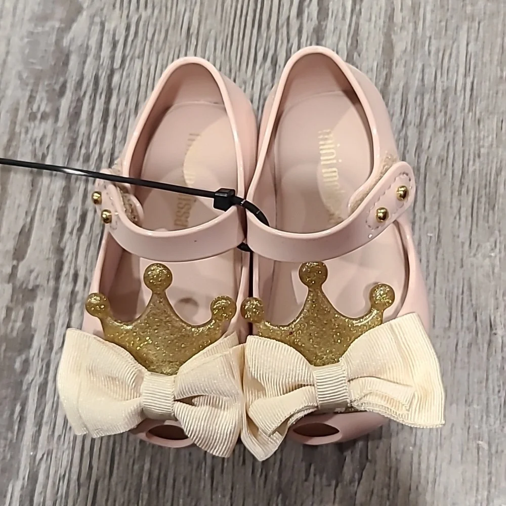 melissa Girls Mini Ultragirl Princess Bow Sandal